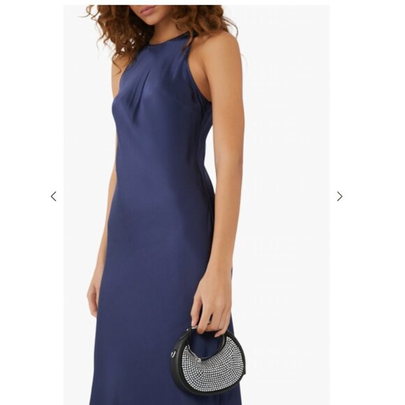 Coach Jonie Mini Bag CW574 Black Crystal Beaded Leather Crossbody Wristlet - Picture 11 of 14